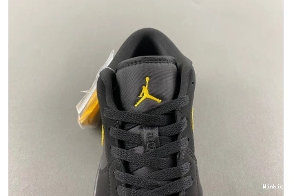 1  Air 553558-071 'Black Low Gold' University Jordan 0708